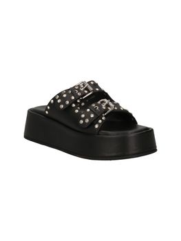 Ciabatta Janet&Janet J-122 da donna nera