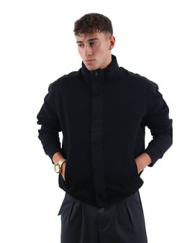 Felpa Armani Exchange XM001011 AF10818 da uomo nera.