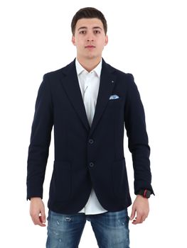 Giacca Yos LORIS da uomo blu.