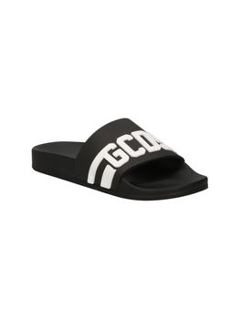 Ciabatta GCDS B1EU4901 da uomo nero+bianco