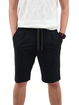 Bermuda Yes Zee P770 KQ00 da uomo nero.