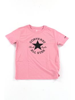 T-shirt Converse 4CH526 da bambina pink.