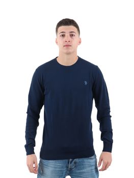 Maglioncino U.S.Polo ASSN.173007 0245 da uomo blu.