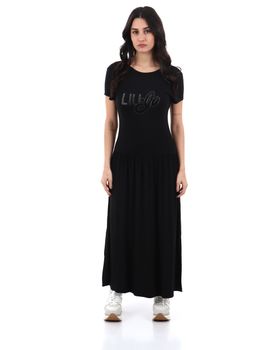 Abito Liu Jo VA6123JS360 da donna nero.