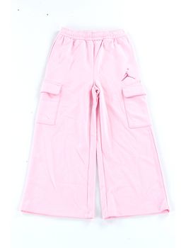 Pantalone Jordan 45G218 da bambina rosa.