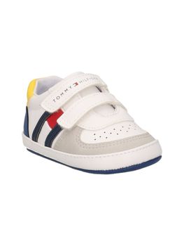 Scarpa da culla Tommy Hilfiger T0B9-33830 per neonati multicolor.