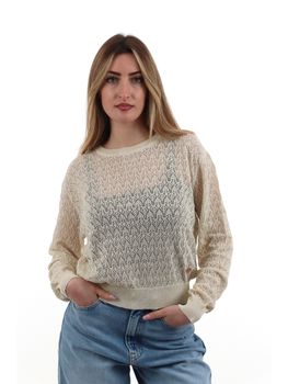 Maglia Yes Zee M453 IV00 da donna ecru.