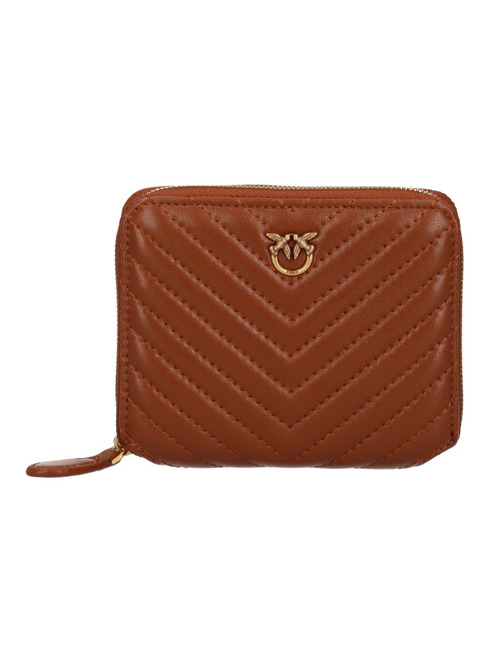 portafoglio-pinko-taylor-zip-around-da-donna-cuoio-e-oro