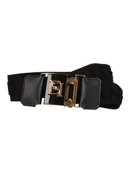 Cintura Elisabetta Franchi CT15S51E2 110 da donna nera.