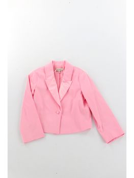 Giacca Twinset 231GJ2010 10375 da bambina rosa.