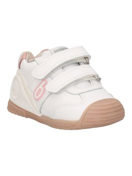 Sneakers Biomecanics 221001 da bambina bianca+rosa.