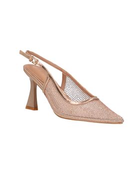 Scarpa con tacco Kharisma 2149 da donna rosa oro.