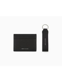 Set Armani Exchange XM002217 AF22541 da uomo nero.
