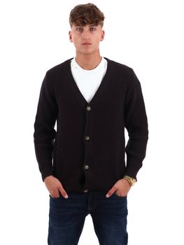 Cardigan Yos PJ2654 da uomo testa di moro.