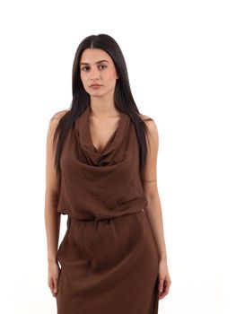 Blusa I AM 25422V78 da donna gianduia.