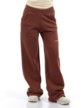 Pantalone Hinnominate HMABW02375 da donna moka.