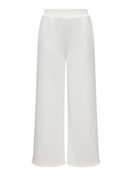 Pantalone Only scarlet wide pants 15380681 da donna cloud dancer.