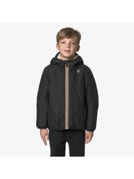 Giubbino K-Way K7142TW da bambino nero.