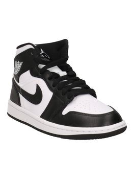 Sneakers Jordan AIR JORDAN 1 da adulti nera e bianca.