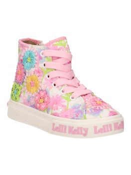 Sneakers Lelli Kelly LKED4910 da bambina bianca+fantasia.