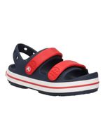 sandalo crocs 209423 da bambino navy e rosso.