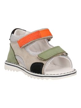 Sandalo Balducci CITA7369 da bambino grigio+verde.