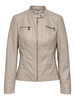 Giubbino Only BANDIT FAUX da donna beige.