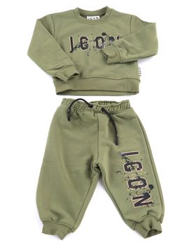 Tuta Icon INBFS001464 da bambino muschio.