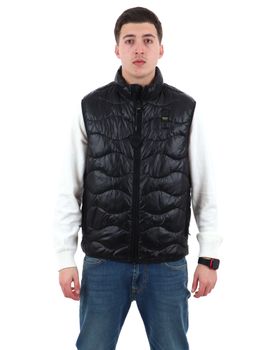 Smanicato Blauer BLUX02184 005958 da uomo nero beige.