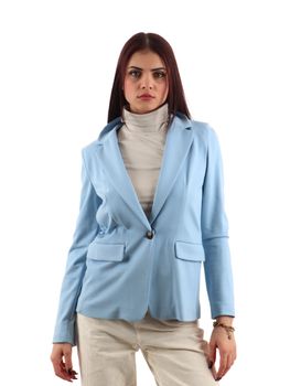 Giacca Emme Marella MOSCA 007 da donna celeste.