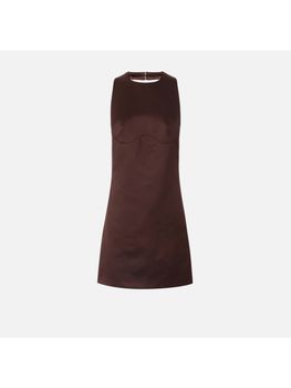 Abito Elisabetta Franchi AB87162E2 da donna cacao.