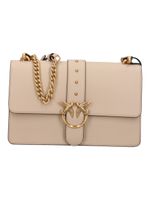 borsa pinko 107621 a0f1 da donna beige e oro.