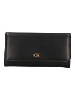 Portafoglio Calvin Klein LV04F1224G da donna nero.