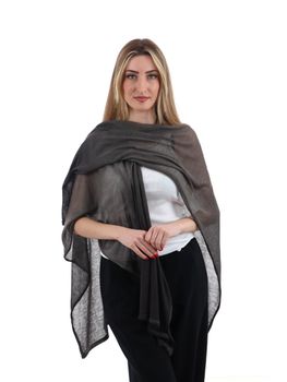 Poncho Liu Jo 2A6004M0300 da donna nero.