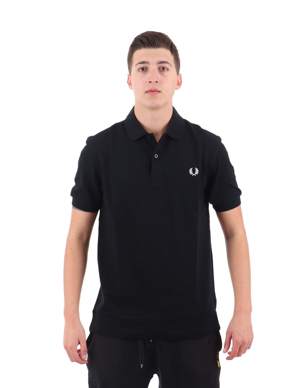polo-fred-perry-m6000-350-da-uomo-nera
