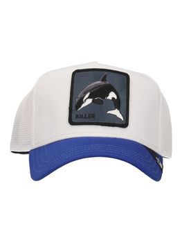 Cappello Goorin Bros 1343WHI KILLER unisex bianco e blu.