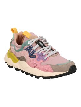 DONNA > CALZATURE > SNEAKERSFLOWER MOUNTAIN-DONNA-YAMANO 3 WOMAN Sneakers In Suede E Teddy   Grigio Verde