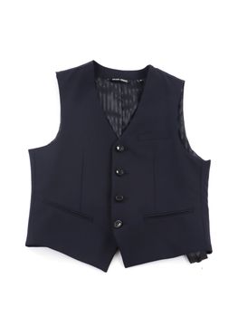 Gilet Antony Morato MKVS00009 FA600255 da bambino blu intenso.