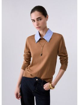 Maglia Liu Jo WF6452MA16R da donna cocoa.