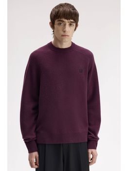 Maglione Fred Perry K3303 da uomo plum.