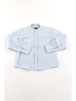 Camicia Dan John CMD5106J da bambino celeste.