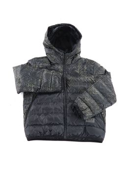 Piumino EA7 7B000416 AF29635 da bambino nero.