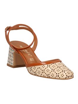 Scarpa con il tacco Nacrèe 2391M023 da donna crema.
