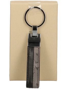 Portachiavi Alviero Martini BV W274 5400 da uomo nero e grigio.