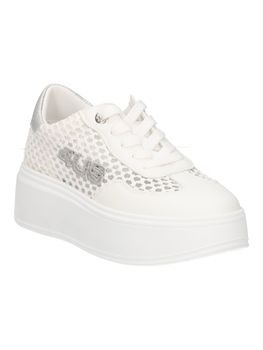 Sneakers 4US Paciotti 4BX162 da bambina bianca.