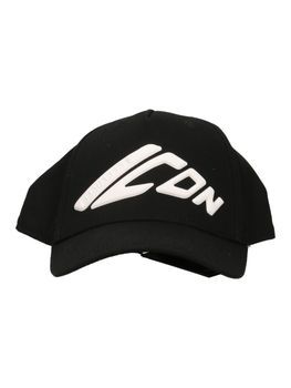 Cappello Dsquared2 DQ2682 D00YT da ragazzo nero.