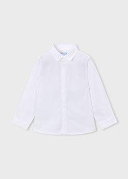 Camicia Mayoral 146 da bambino bianca.