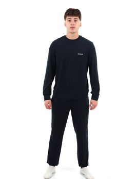 Pigiama Guess U6BX04 K5381 da uomo navy.
