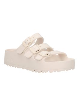 Ciabatta Birkenstock 1029770 da donna eggshell.