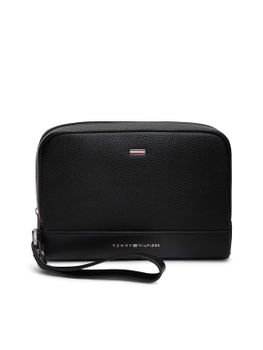 Pochette Tommy Hilfiger AM0AM14484 da uomo nera.